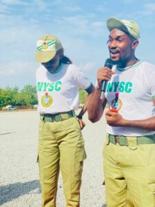 UNICAL Graduate Engages Fellow Corp Member At NYSC Camp